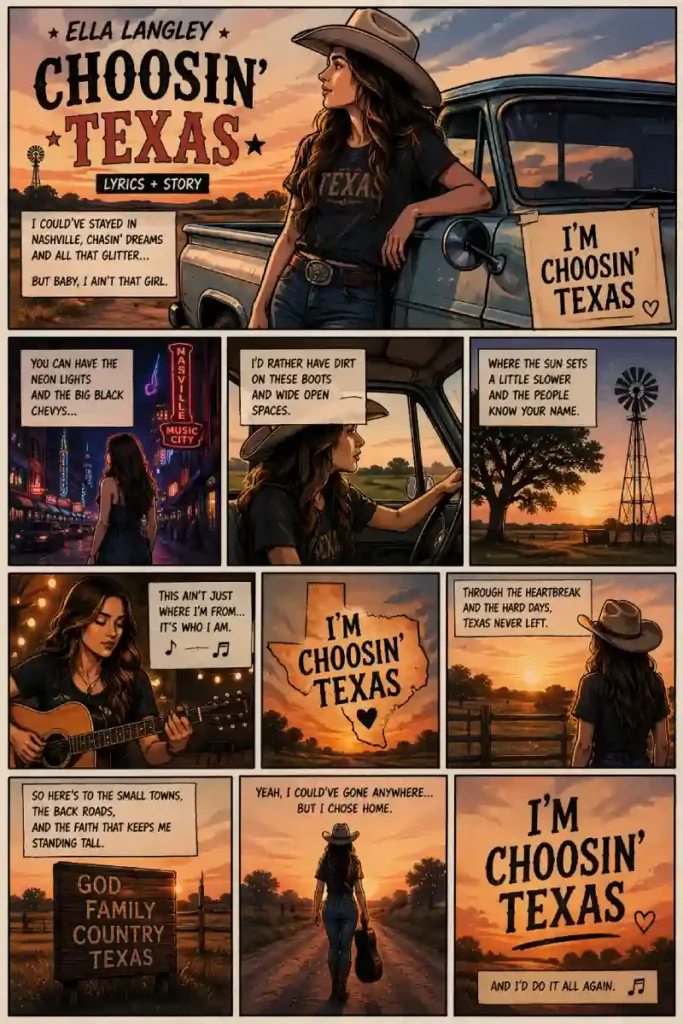 Ella Langley vs. The Heartbreak: Choosin' Texas Lyrics & Facts