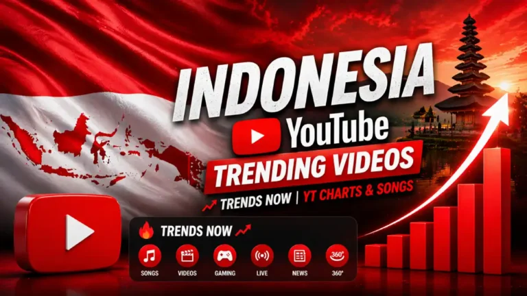 Indonesia • YouTube Trending Videos | Trends Now YT Charts