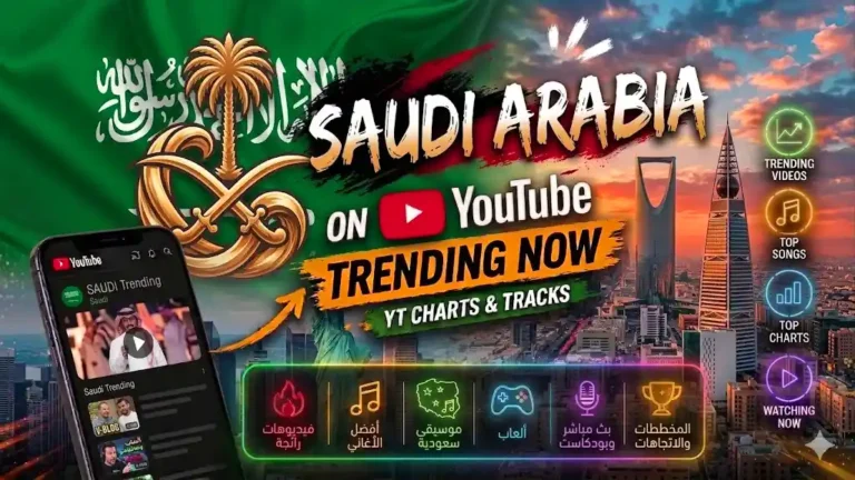Trending Videos in Saudi Arabia. Most Watched Trend Music
