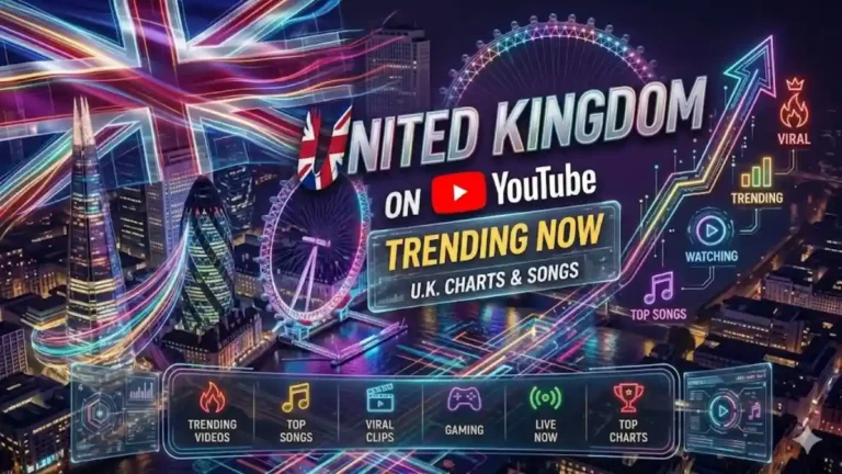 UK • YouTube Trending Videos | Trends Now YT Charts & Songs