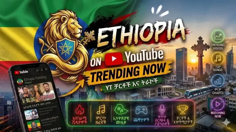 Videos trending in Ethiopia | Youtube Trends Ethiopian Today