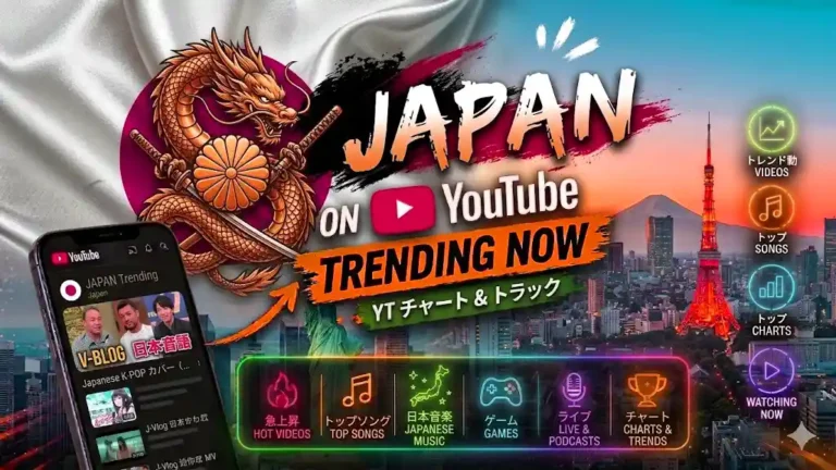 Videos trending in Japan | Youtube Trends Japan Today